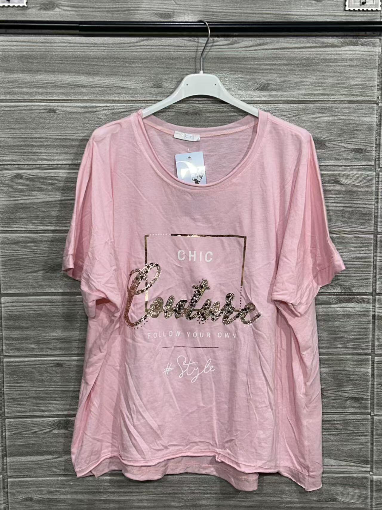 ZOT032BH L'Amour Cotton T-Shirt Blush