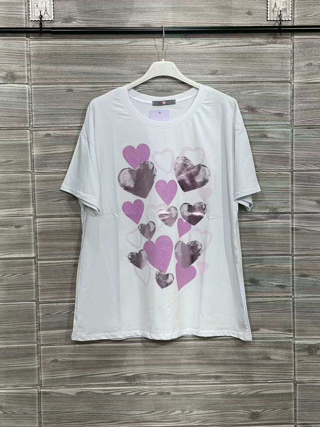 ZOT075LL Blue Leaf Cotton Top Lilac