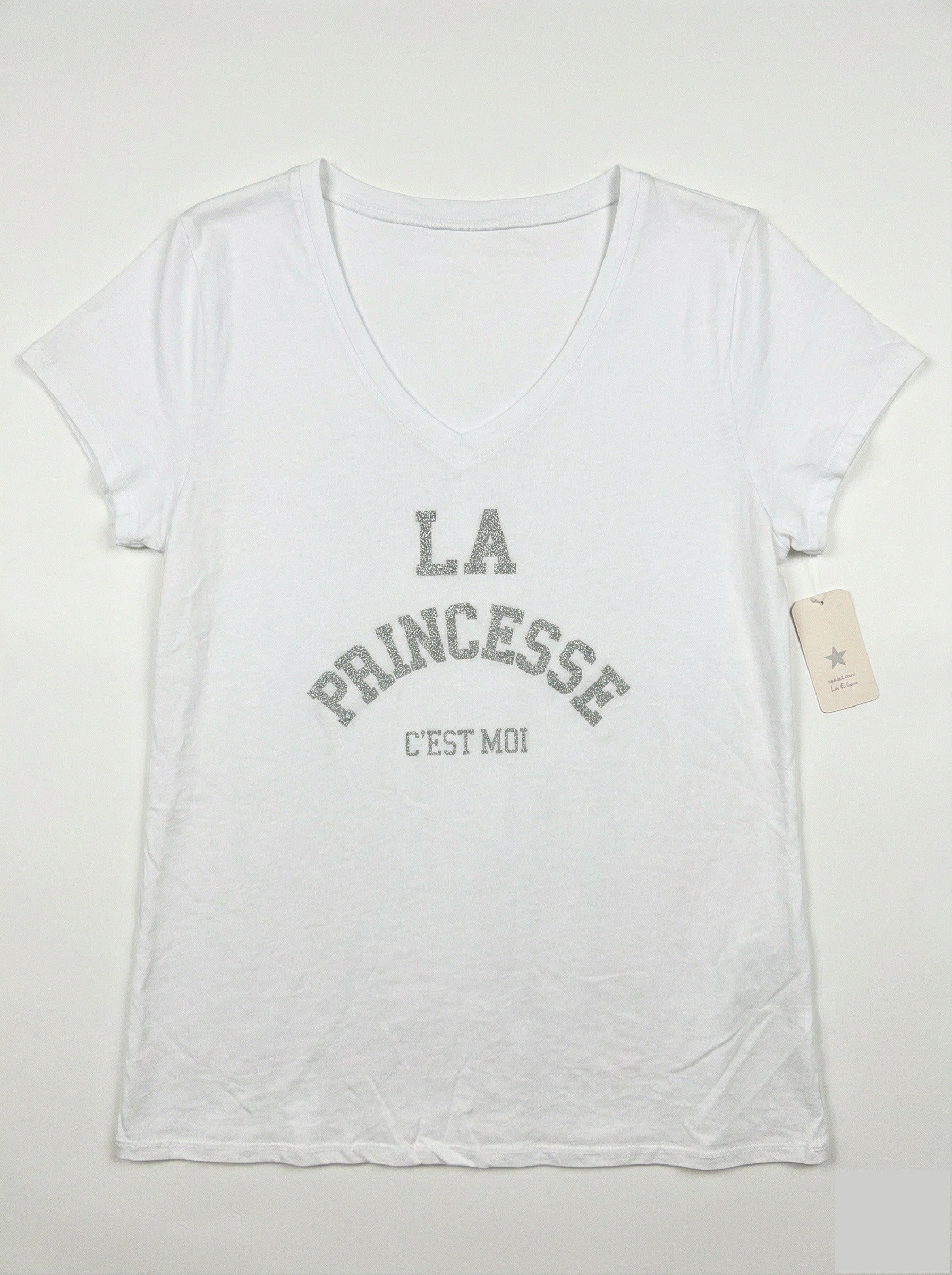 MYPSL "The Princess It’s Me" T-shirt Silver