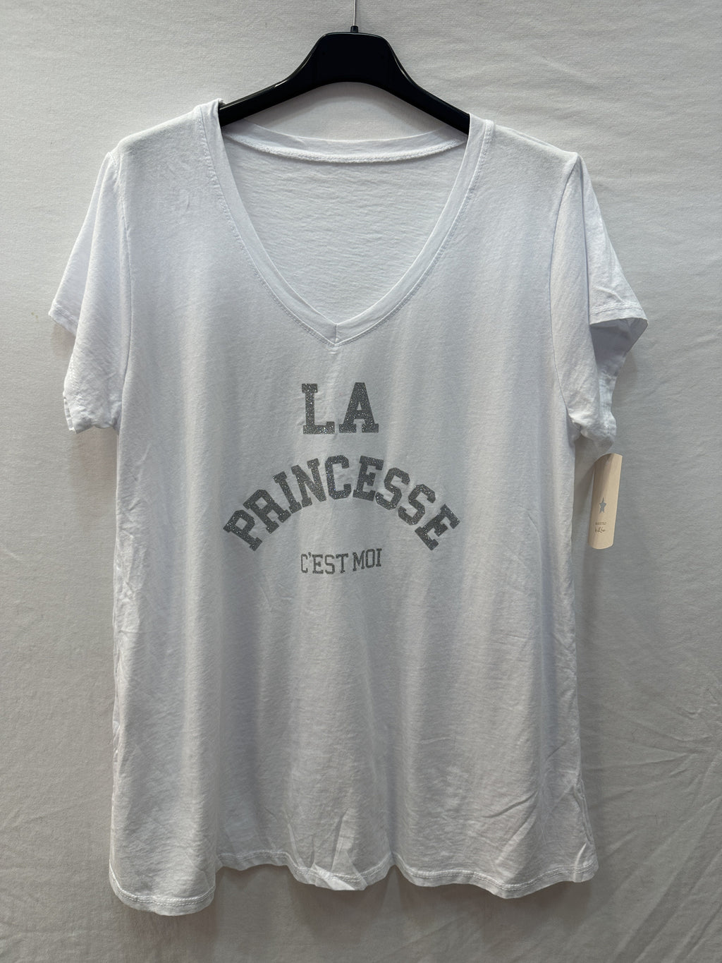 MYPSL "The Princess It’s Me" T-shirt Silver