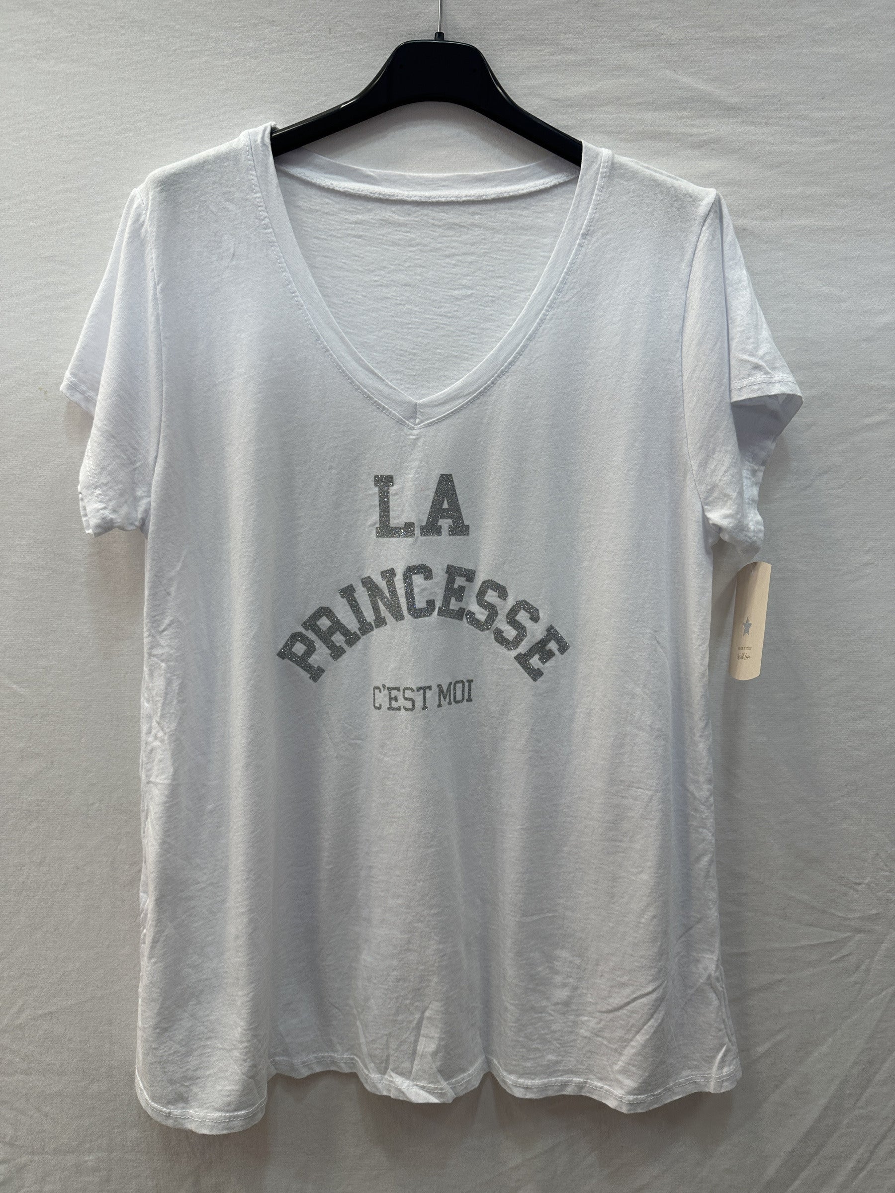 MYPSL "The Princess It’s Me" T-shirt Silver
