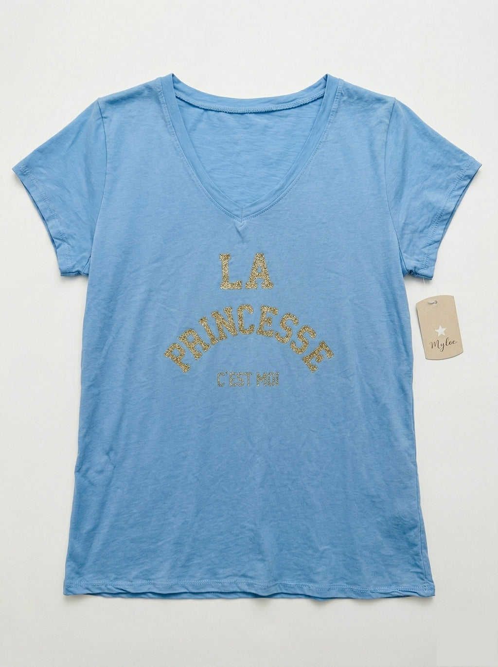MYPSB "The Princess It’s Me" T-shirt Sky Blue