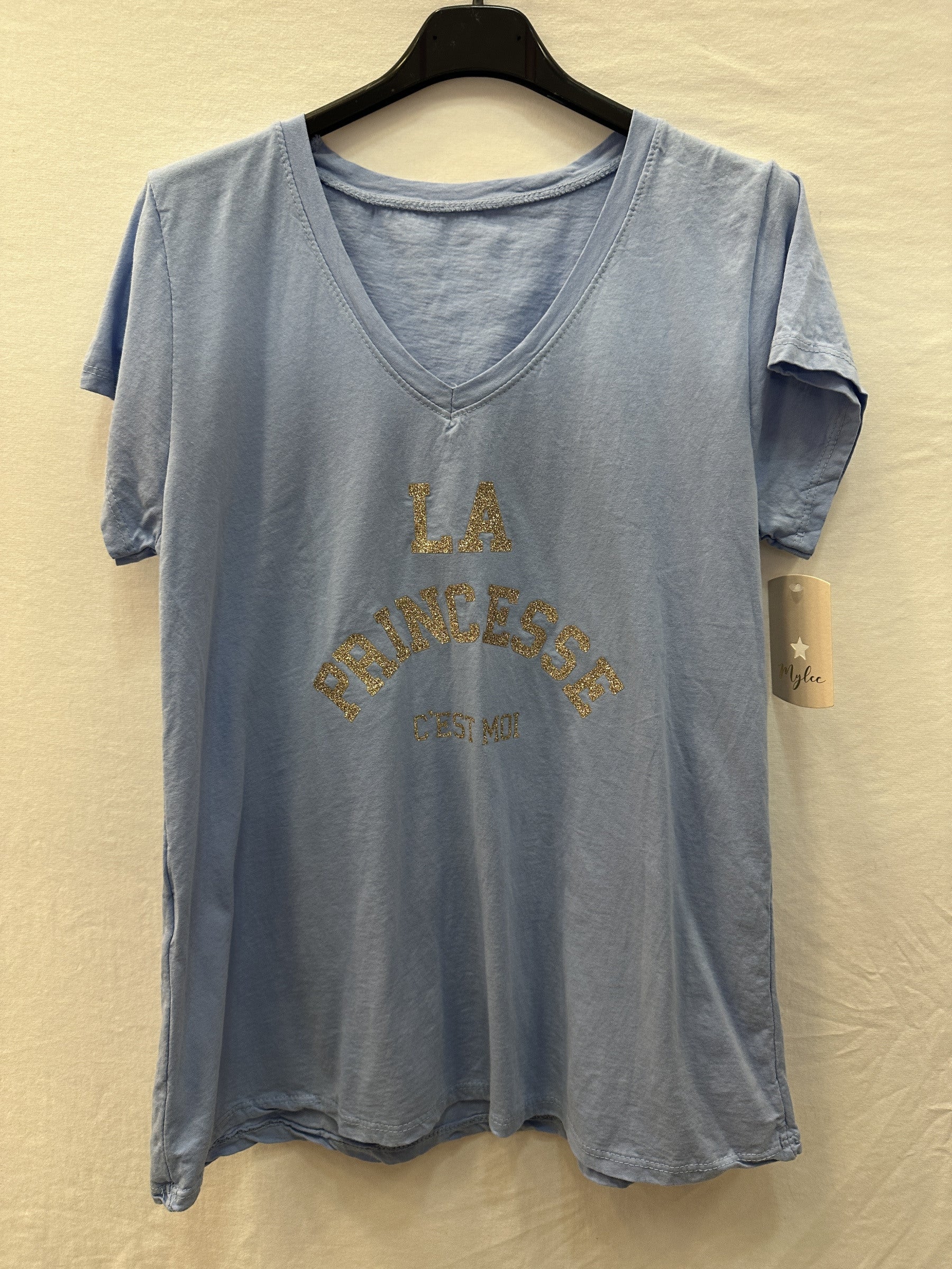 MYPSB "The Princess It’s Me" T-shirt Sky Blue