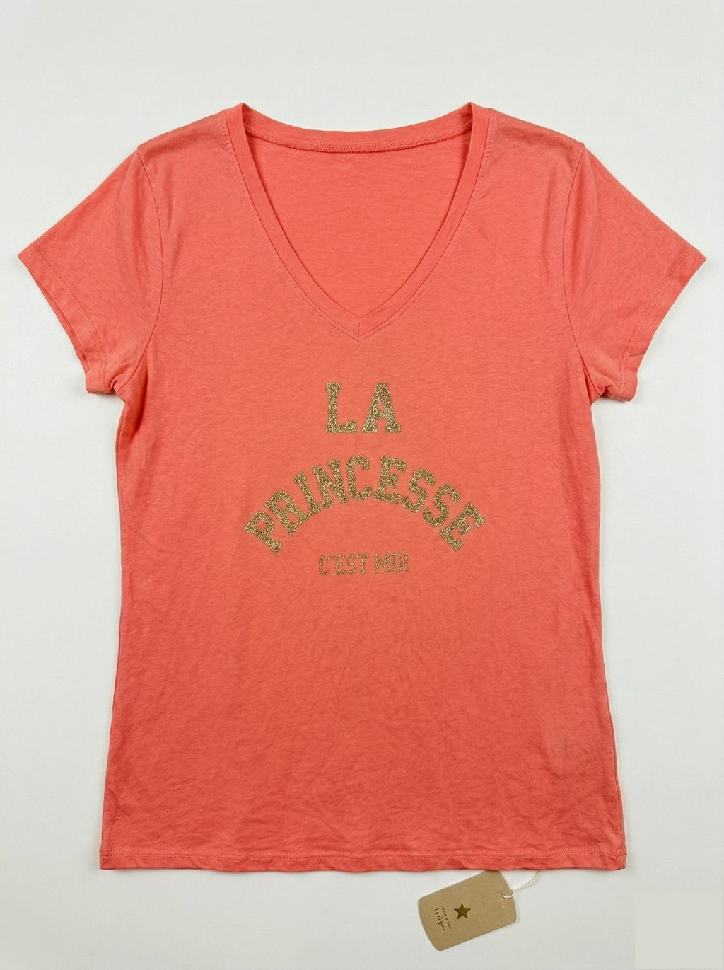 MYPCR "The Princess It’s Me" T-shirt Coral