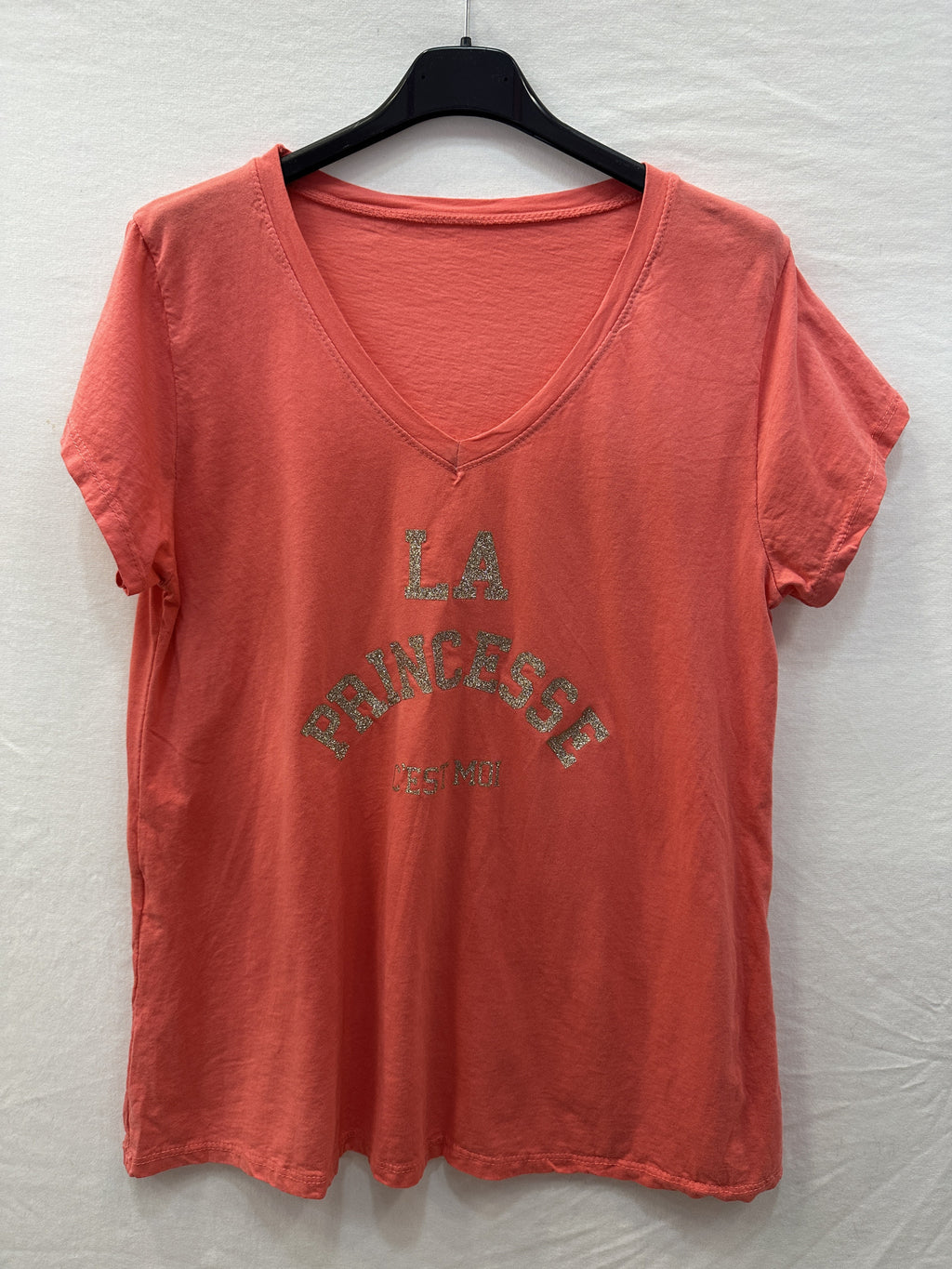 MYPCR "The Princess It’s Me" T-shirt Coral