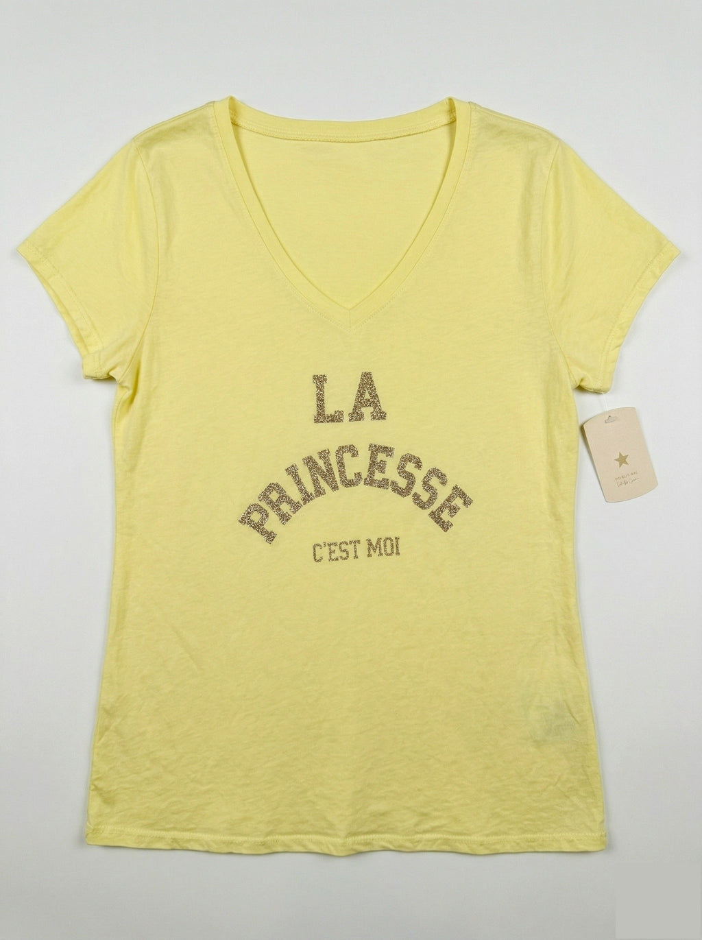 MYPY "The Princess It’s Me" T-shirt Yellow