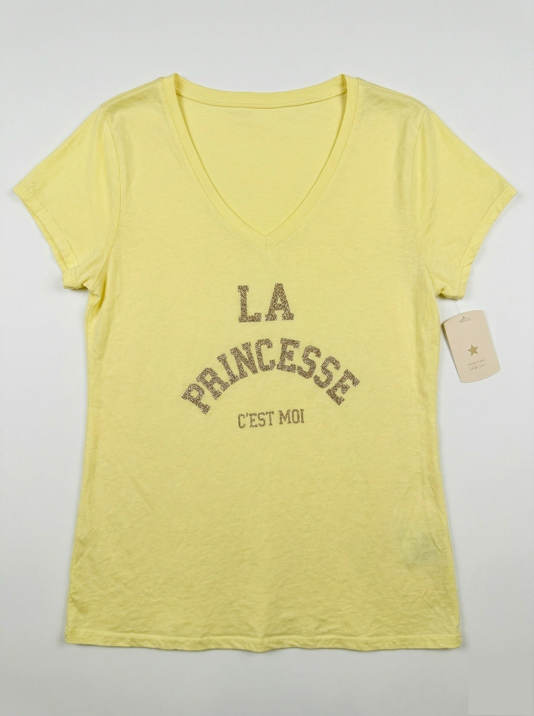 MYPY "The Princess It’s Me" T-shirt Yellow