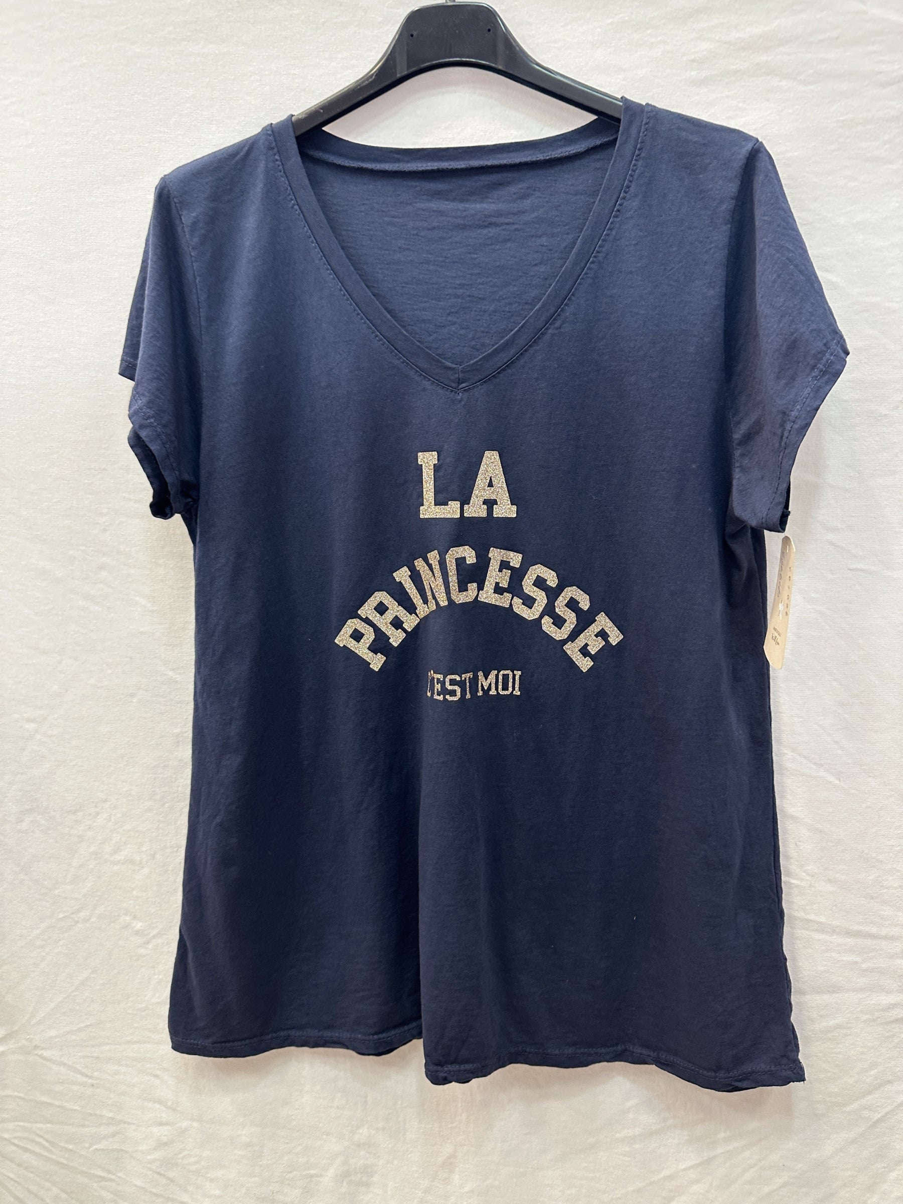 MYPNV "The Princess It’s Me" T-shirt Navy