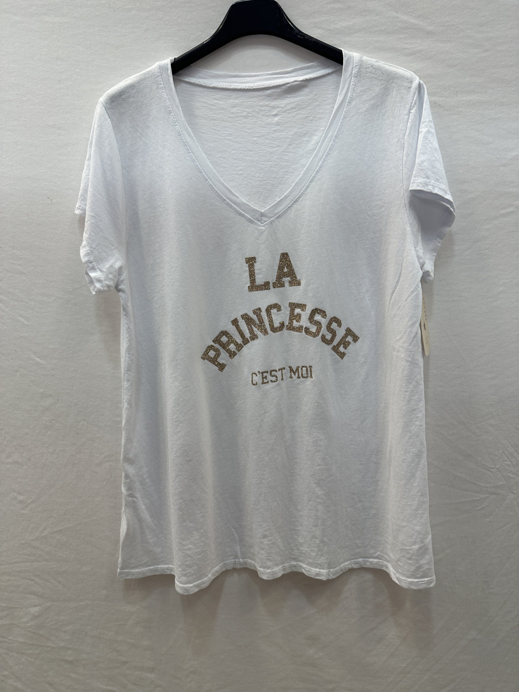 MYPGD "The Princess It’s Me" T-shirt Gold