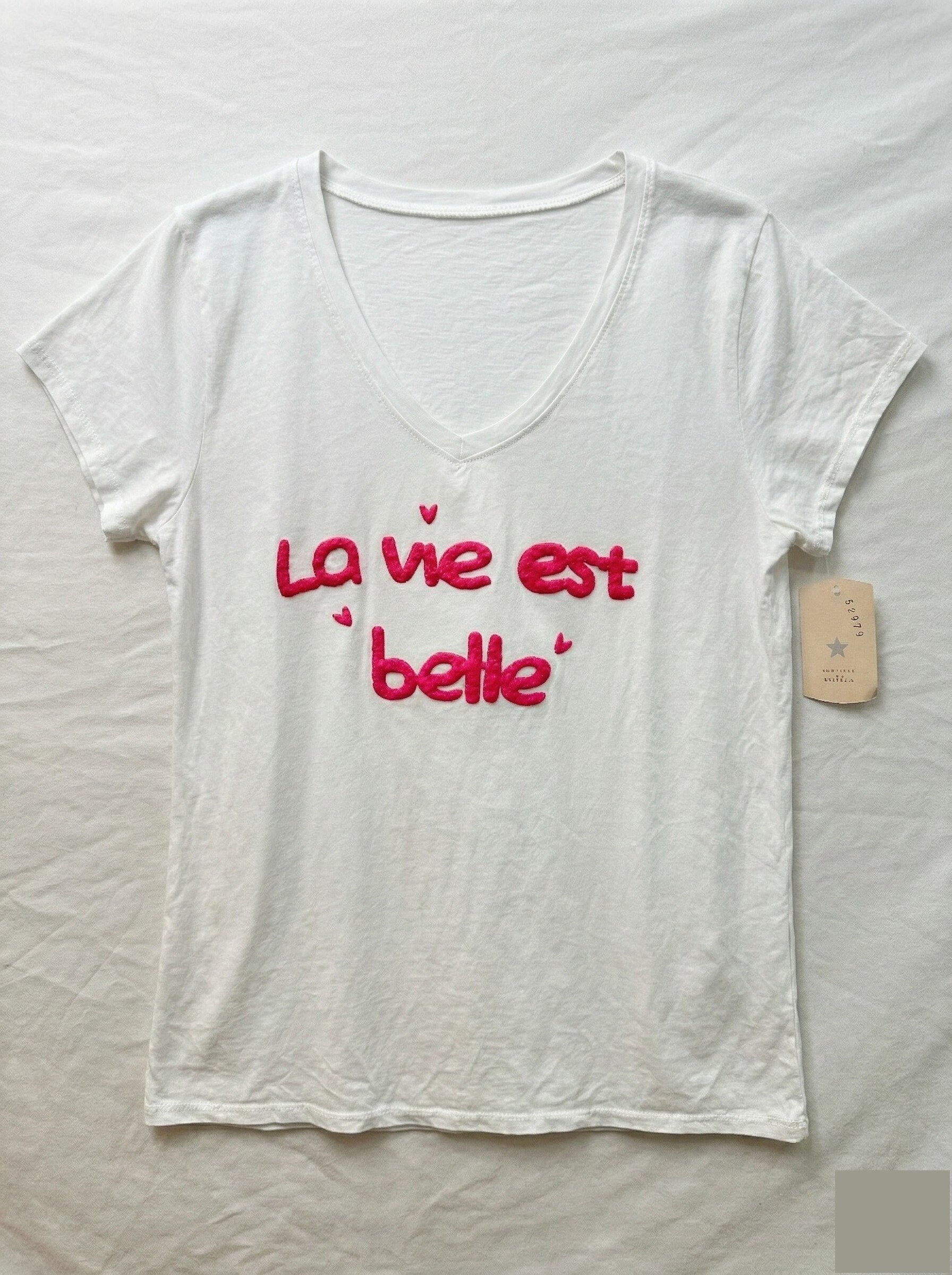 MYLBCRM T-shirt Life is Beautiful Carmine