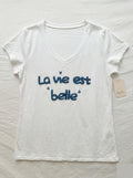 MYLBDN T-shirt Life is Beautiful Denim