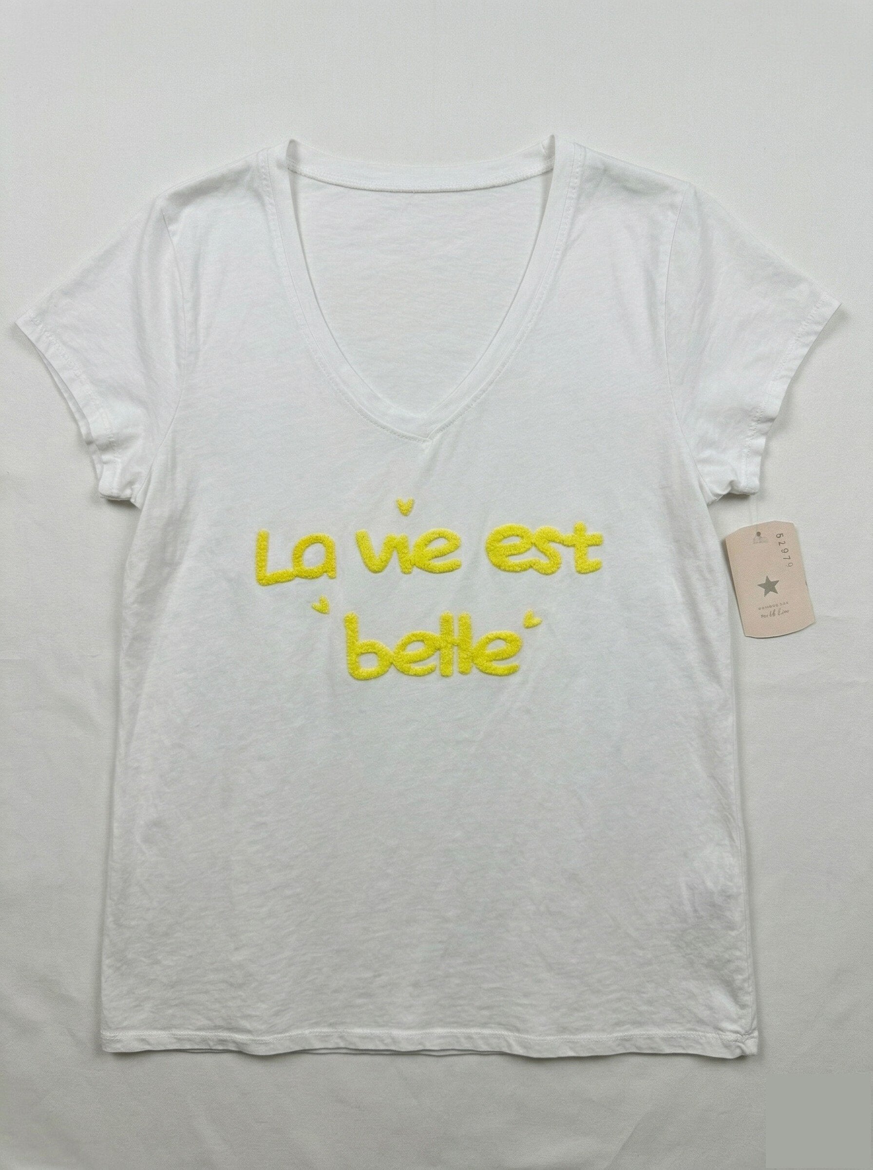 MYLBBY T-shirt Life is Beautiful Blazing Yellow