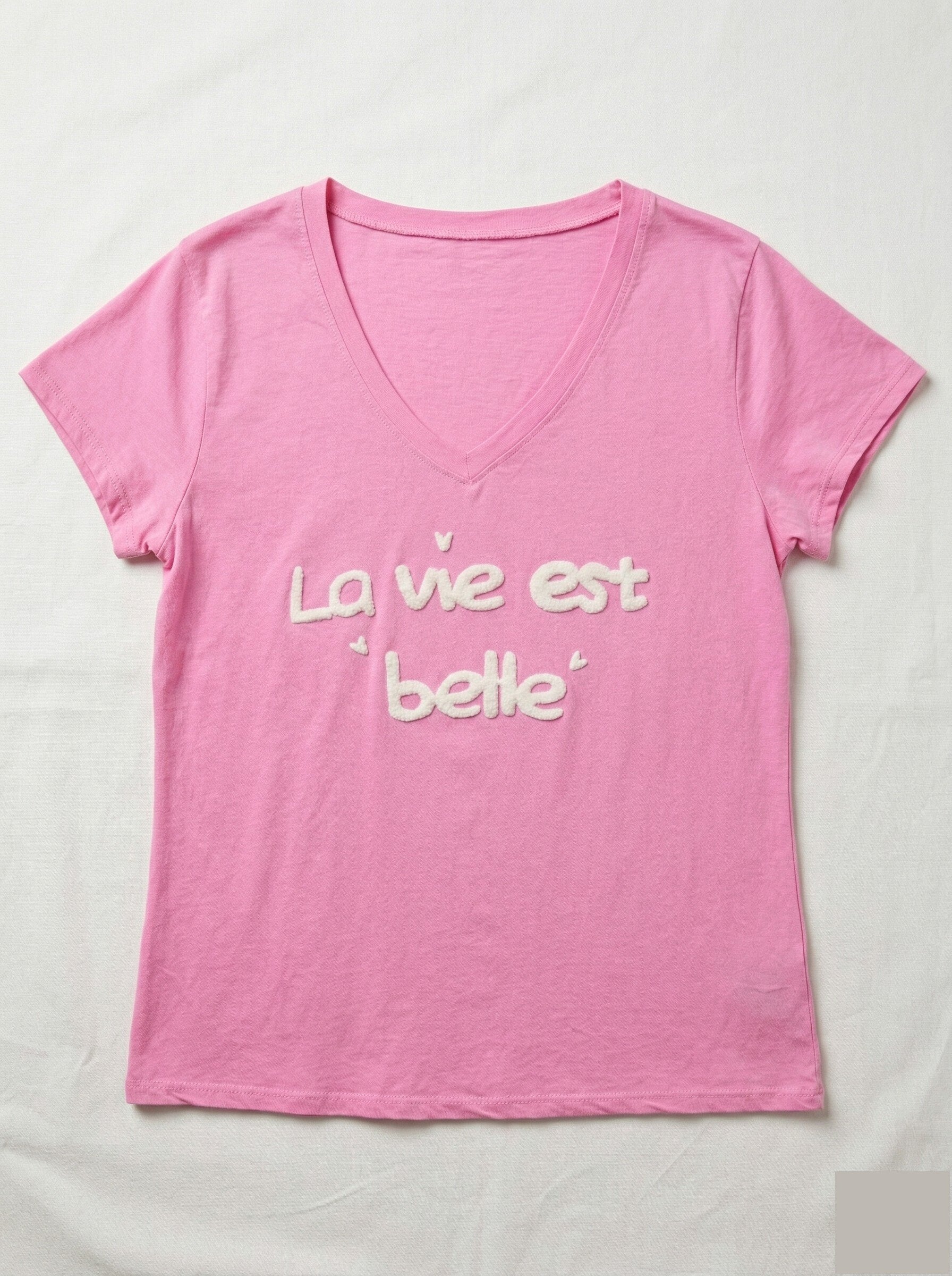 MYLBPK T-shirt Life is Beautiful Pink