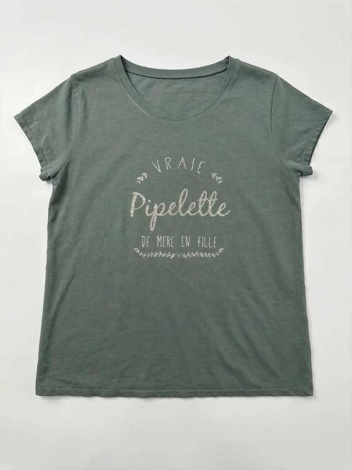 MYNRCKK Navy T-shirt Real Chatterbox Kaki