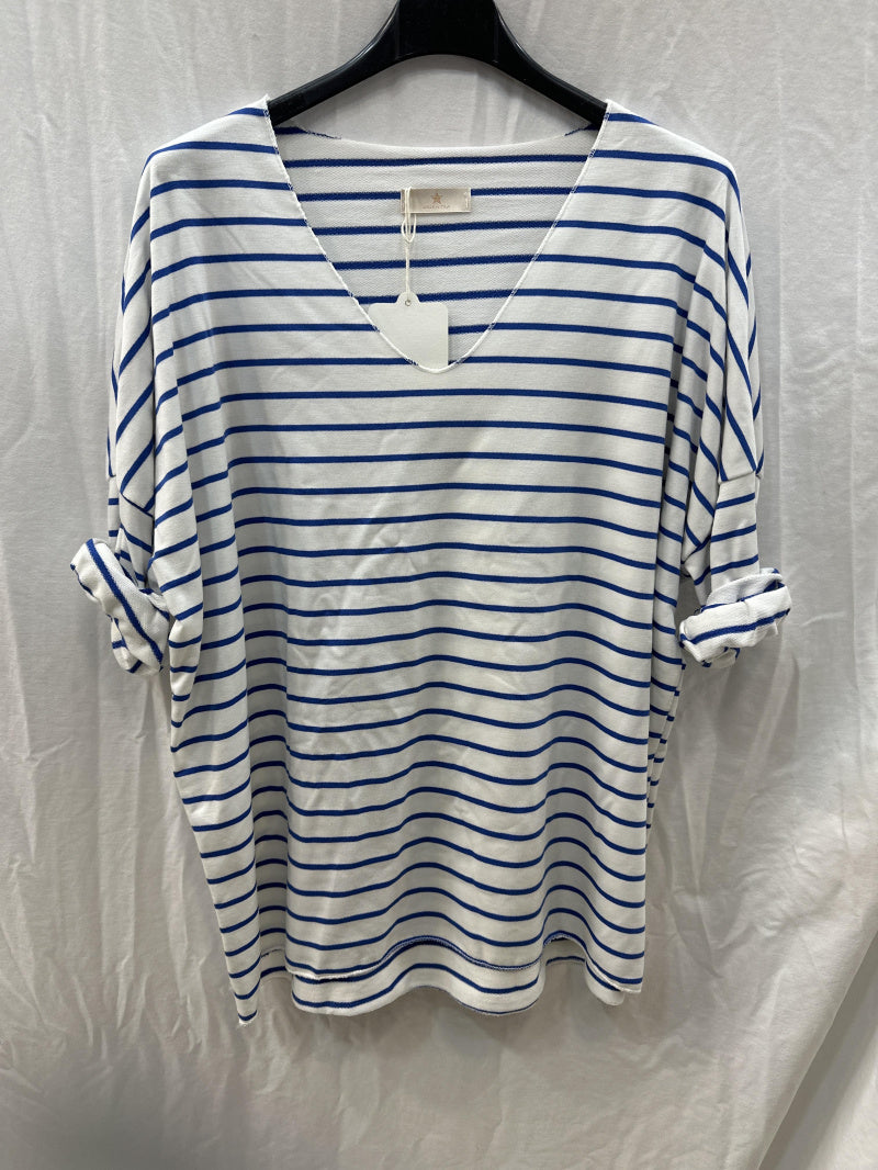 MYSRB Striped T-shirt Royal Blue