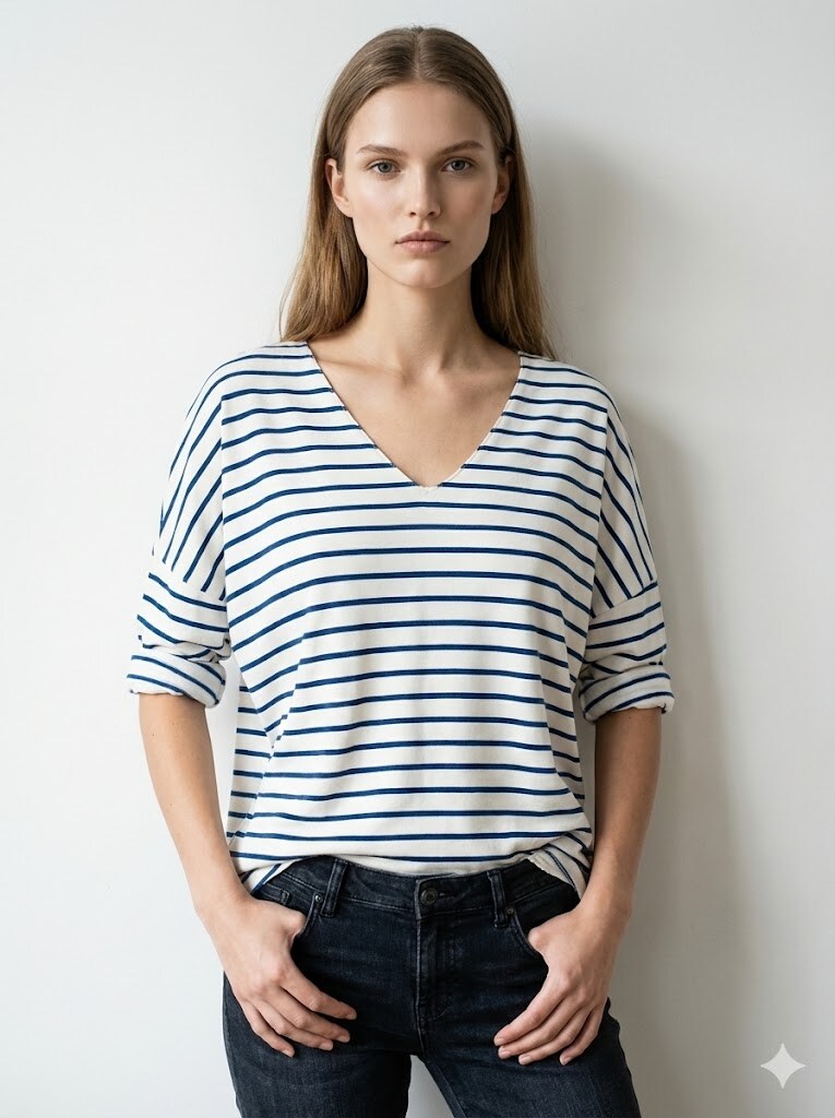 MYSRB Striped T-shirt Royal Blue