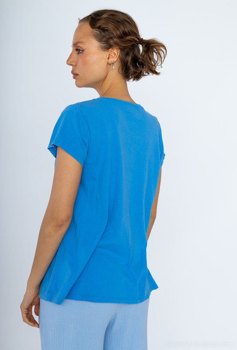MYPMABL Paris My Love T-shirt Blue