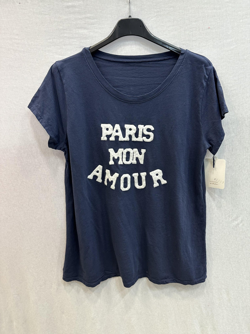 MYPMANV Paris My Love T-shirt Navy