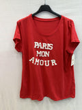 MYPMAR Paris My Love T-shirt Red