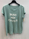MYPMAAM Paris My Love T-shirt Aqua Marine
