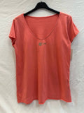 MYPACCR T-shirt Fish Collar Coral
