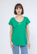 MYPACGR T-shirt Fish Collar Green