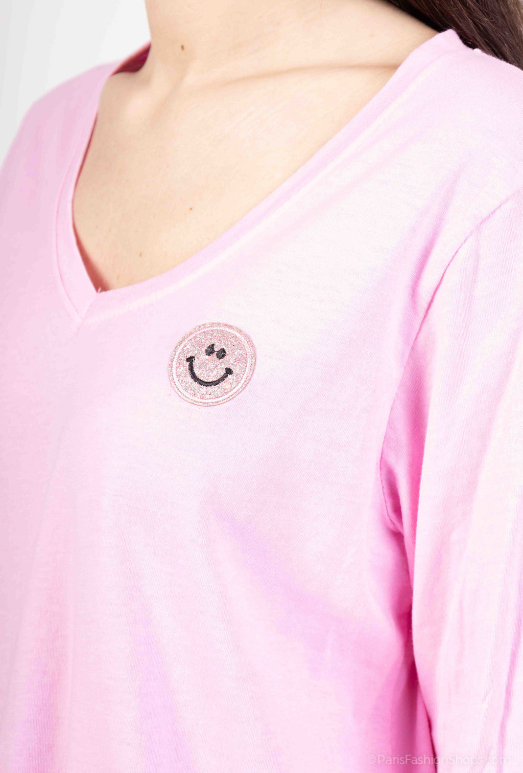 MYSRS Smiley T-shirt Rose Shadow