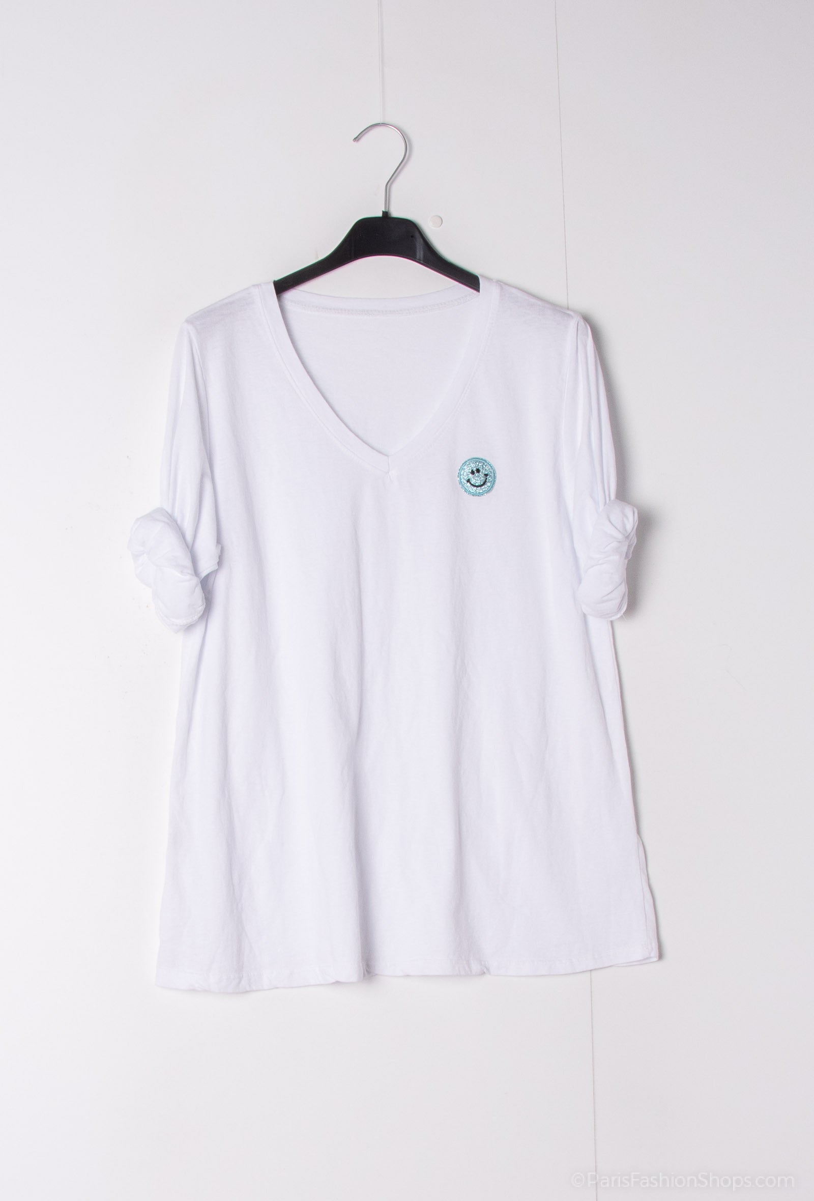 MYSLG Smiley T-shirt Light Green