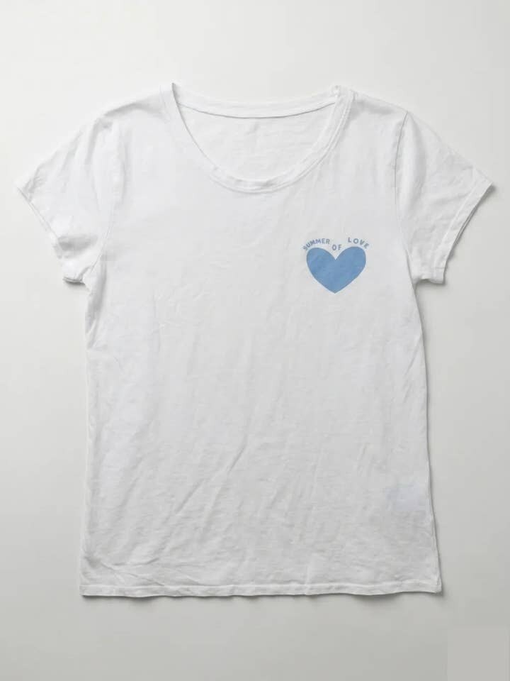 MYSLLB Summer of Love T-shirt Light Blue