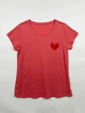 MYSLCR Summer of Love T-shirt Coral