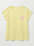 MYSLY Summer of Love T-shirt Yellow