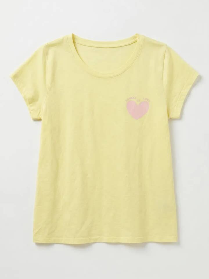 MYSLY Summer of Love T-shirt Yellow
