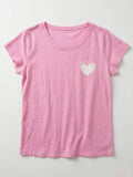 MYSLPK Summer of Love T-shirt Pink