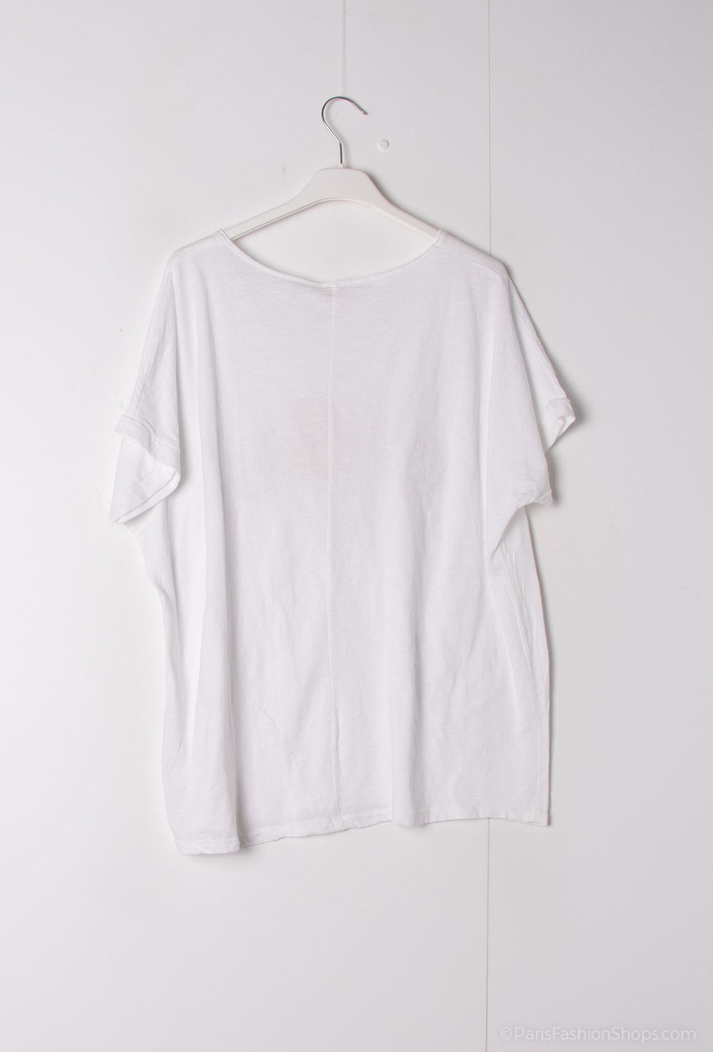 MYWGPFPKK Weekend T-shirt with glitter printed flower printed Kaki