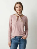 MYHPTLSNU Heart Pattern Top and Liberty Scarf Nude