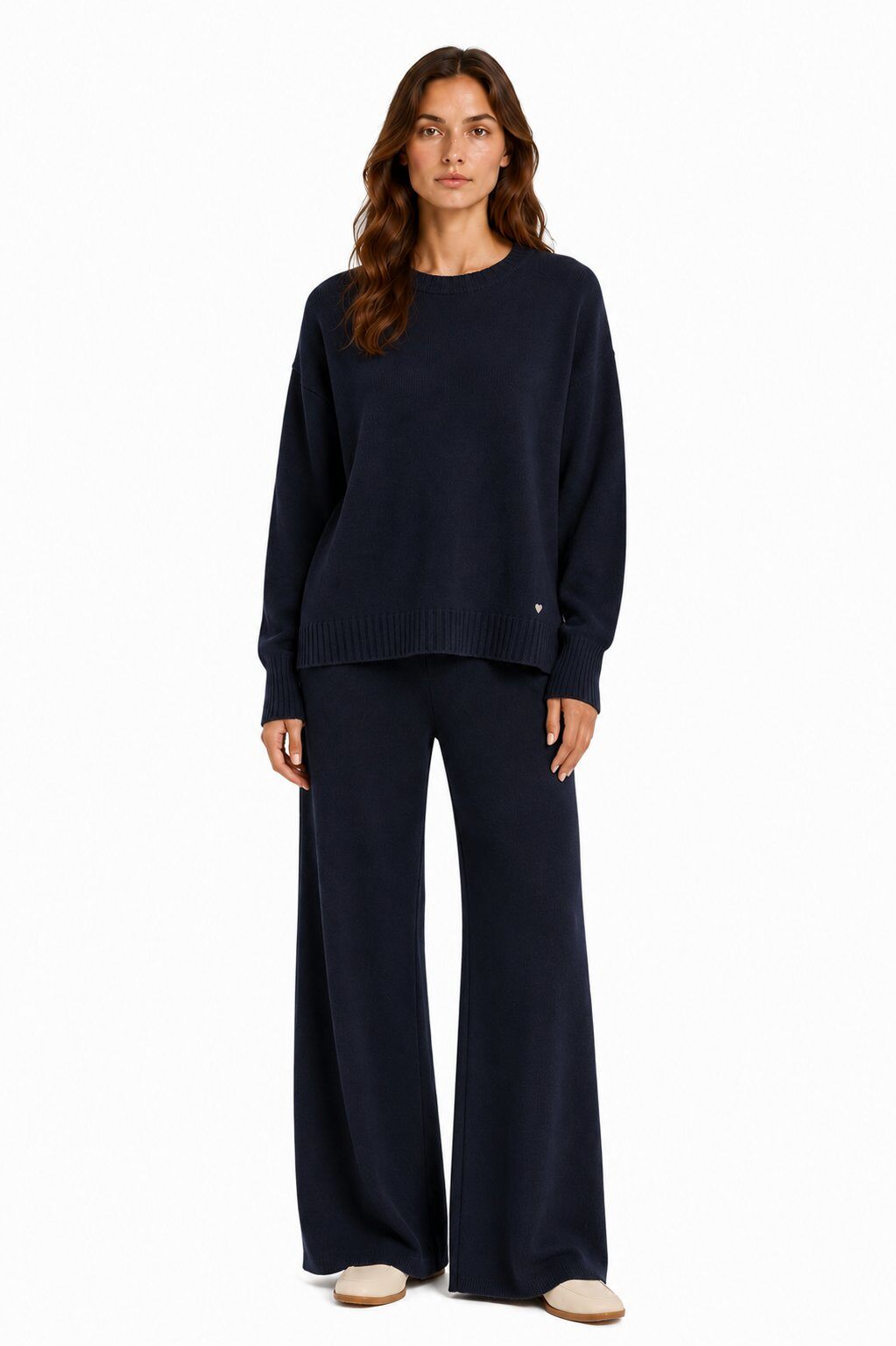 LU2 Black Oversize Knit Set