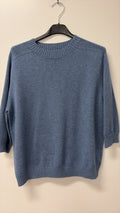 VCBH Super Soft Cozy Sweater Blue Heather