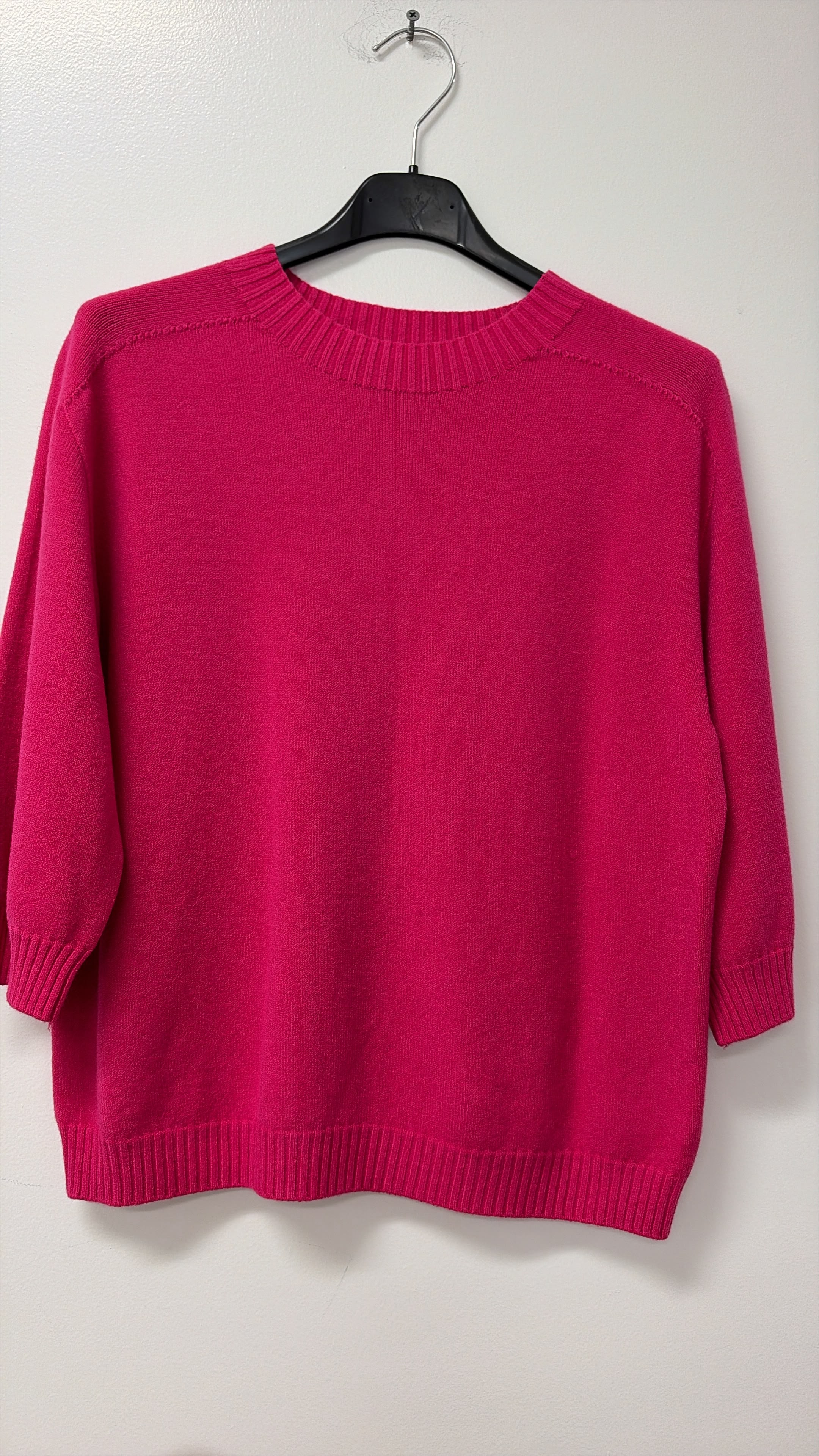 VCPK Super Soft Cozy Sweater Fuchsia Pink