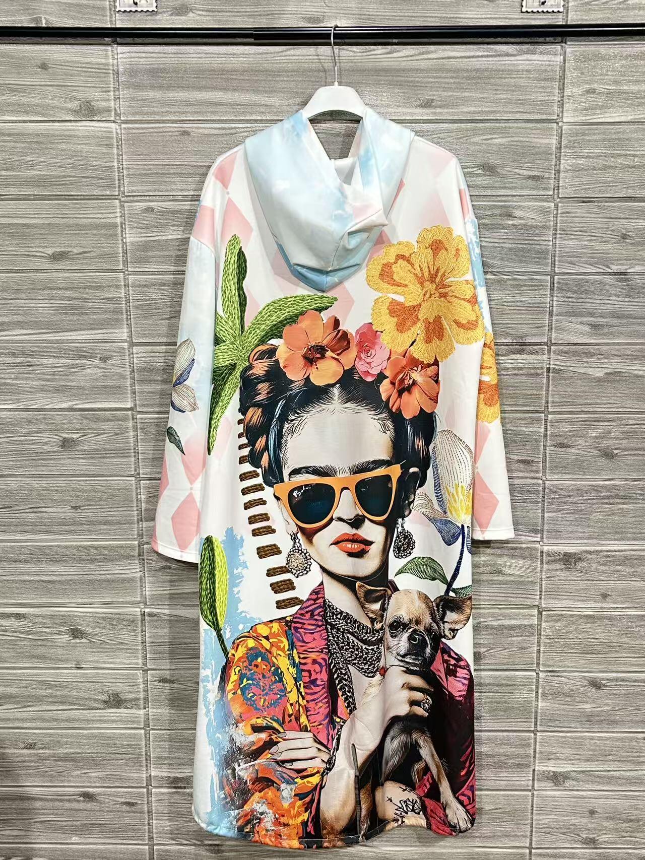 ZOLPJBW Luna Printed Jacket White