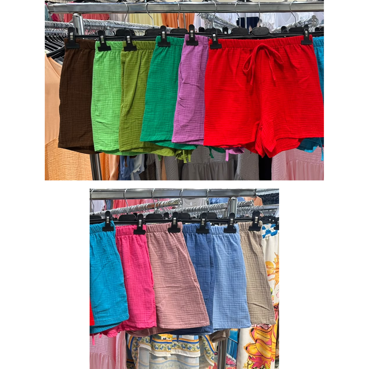 VI Gauze Cotton Shorts — 12 Colors