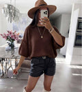 ESTMS1 Chocolate Mohair Sweater