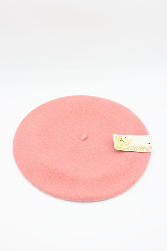 HO5020 Classic Wool Beret - Old Pink