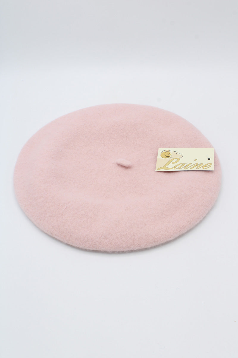 HO5020 Classic Wool Beret - Beige 6